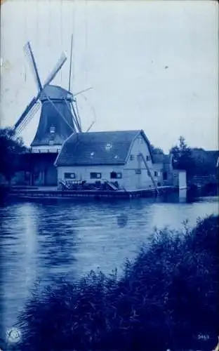 Ak Edam Volendam Nordholland Niederlande, Mill