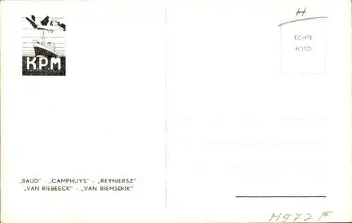 Ak MS Van Riebeeck, KPM