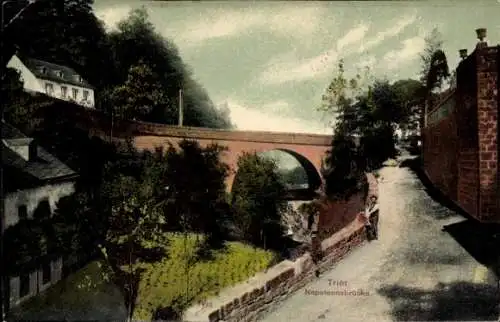 Ak Trier an der Mosel, Napoleonsbrücke