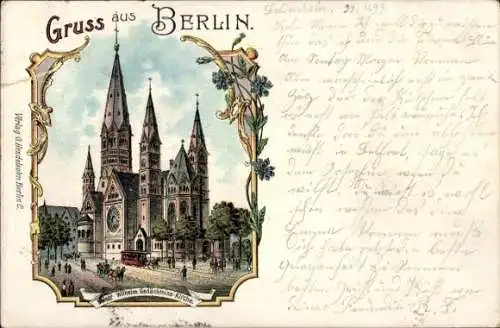 Litho Berlin Charlottenburg, Kaiser-Wilhelm-Gedächtniskirche