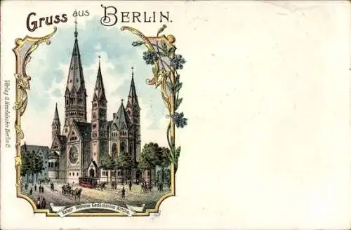 Litho Berlin Charlottenburg, Kaiser-Wilhelm-Gedächtniskirche