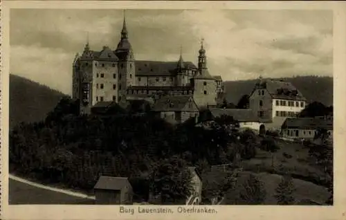 Ak Lauenstein Salzhemmendorf in Niedersachsen, Burg Lauenstein, Ruine Homburg