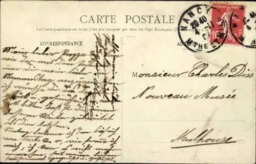 Ak Nancy Meurthe et Moselle, Porte de la Citadelle