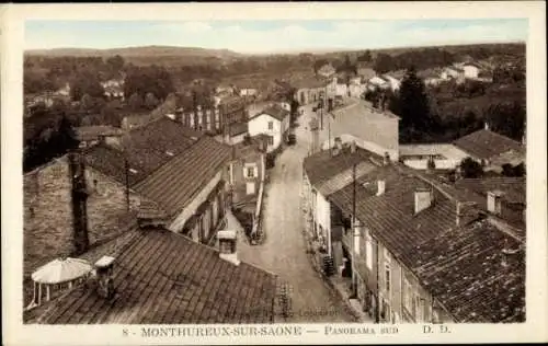 Ak Monthureux in Saône Lothringen Vogesen, Panorama