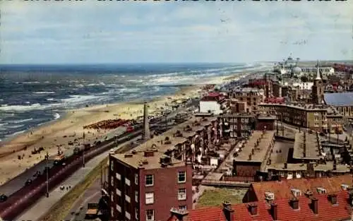 Ak Scheveningen Den Haag Südholland, Panorama, Meer