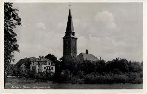 Ak Soltau Lüneburger Heide Niedersachsen, Johanniskirche