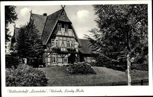 Ak Walsrode in der Lüneburger Heide, Waldwirtschaft Luisenhöhe