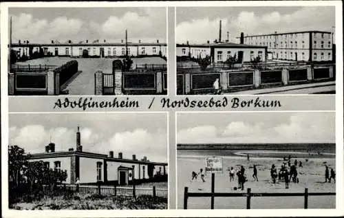 Ak Nordseebad Borkum Ostfriesland, Adolfinenheim