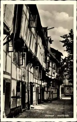 Ak Detmold am Teutoburger Wald, Adolfstraße