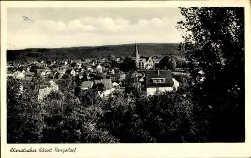 Ak Rengsdorf im Westerwald, Gesamtansicht, Kirche