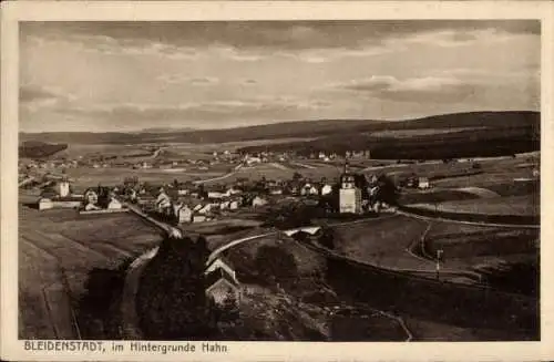 Ak Bleidenstadt im Taunus Hessen, Panorama, im Hintergrunde Hahn