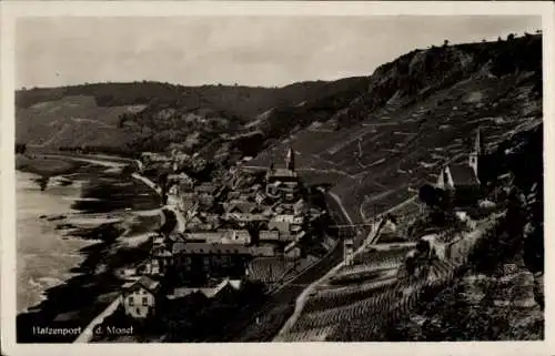 Ak Hatzenport an der Mosel, Panorama