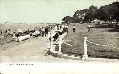 Ak Cowes Isle of Wight England, The Green