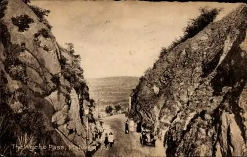 Ak Malvern Worcestershire England, Wyche-Pass