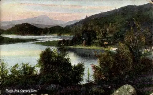 Ak Schottland, Loch-Ard, Queen's View