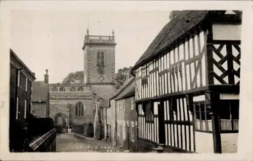 Ak Abbots Bromley East Staffordshire, Church-Lane