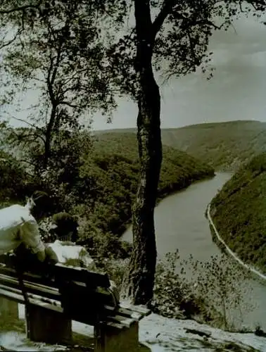 Foto Paul Wolff, Mettlach im Saarland, Blick auf die Saar
