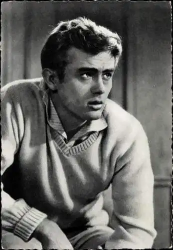 Ak Schauspieler James Dean, Portrait, Warner Brothers