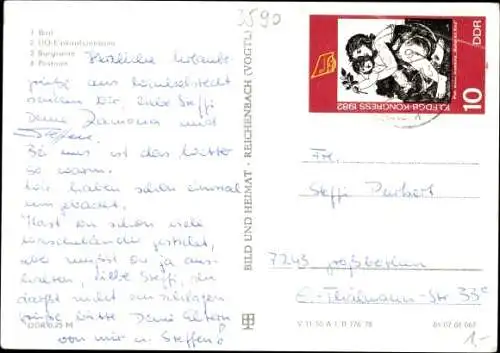 Ak Kalbe Milde in der Altmark, Freibad, HO Einkaufszentrum, Burgruine, Postamt