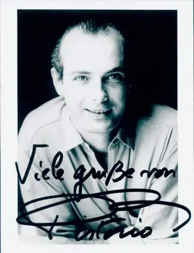 Foto Schauspieler Pierre-François Pistorio, Portrait, Autogramm