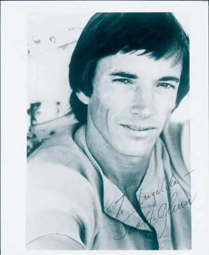 Foto Schauspieler Scott Glenn, Portrait, Autogramm