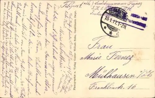 Ak Gussew Gumbinnen Ostpreußen, Gesamtansicht