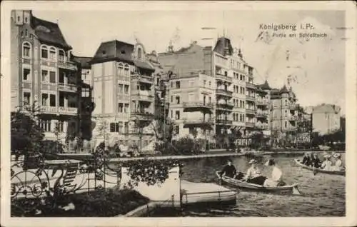 Ak Kaliningrad Königsberg Ostpreußen, Schlossteich