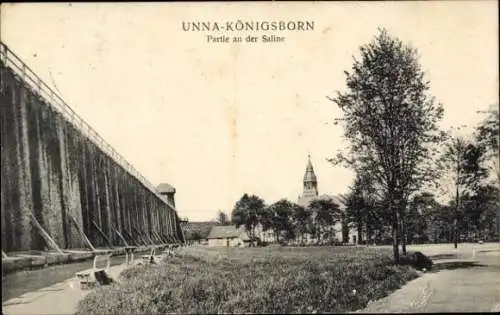 Ak Königsborn Unna im Ruhrgebiet, Saline