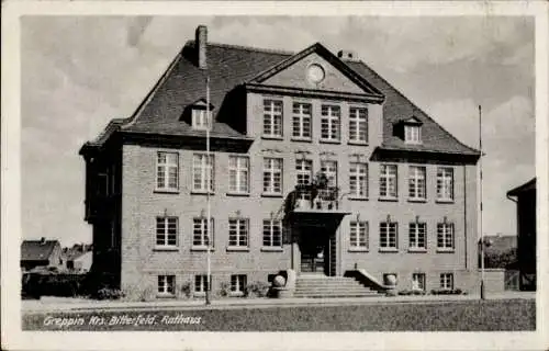Ak Greppin Bitterfeld Wolfen Sachsen Anhalt, Rathaus