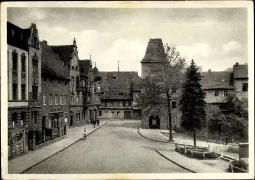 Ak Kahla in Thüringen, Karl Liebknecht Platz