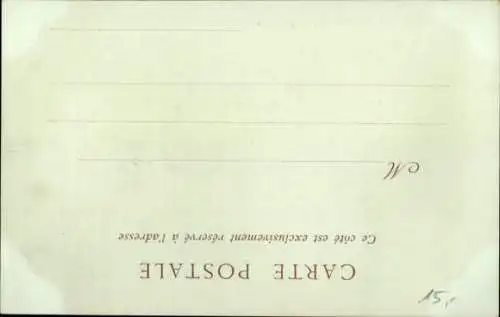 Ak Fetes Franco Russes de 1901, Grandes Manoeuvres de l'Est 1901, Zar Nikolaus II. von Russland