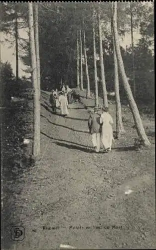 Ak Kemmel Heuvelland Westflandern, Berg Aufstieg