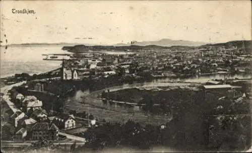 Ak Trondhjem Trondheim Norwegen, Panorama