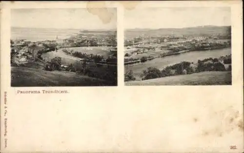 Ak Trondhjem Trondheim Norwegen, Panorama