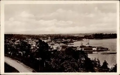 Ak Fort de France Martinique, Gesamtansicht