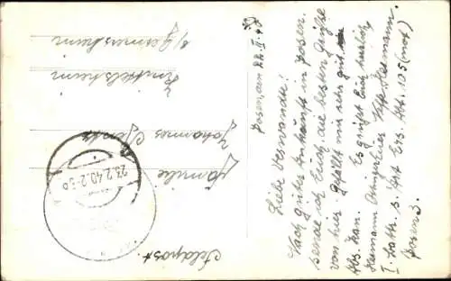 Ak Poznań Posen, Am Stadttheater, Straßenbahn