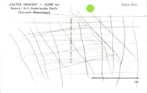 Ak Tanker Caltex Arnhem, Reederei NV Nederlandsche Pacific Tankvaart Maatschappij