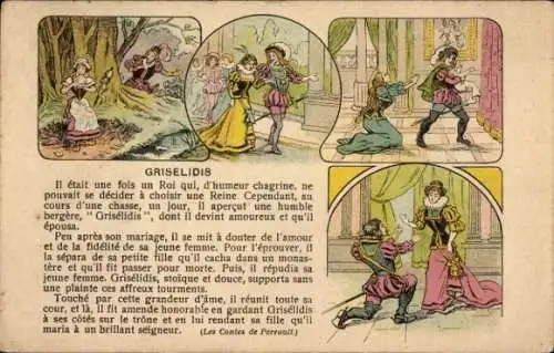 Ak Die Geschichten von Perrault, Griseldis