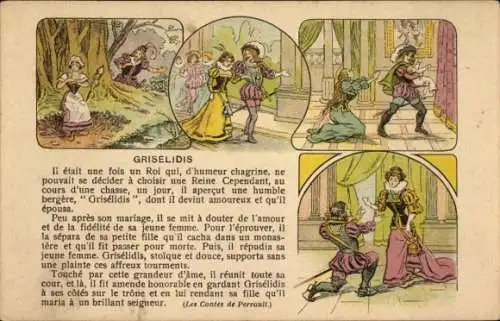 Ak Die Geschichten von Perrault, Griseldis
