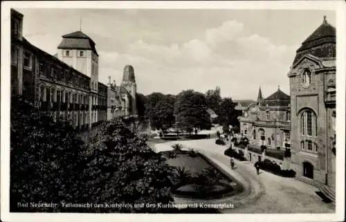 Ak Bad Neuenahr Ahrweiler in Rheinland Pfalz, Kurhotel, Kurhaus, Konzertplatz