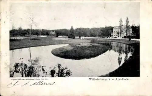 Ak Apeldoorn Gelderland, Wilhelminapark