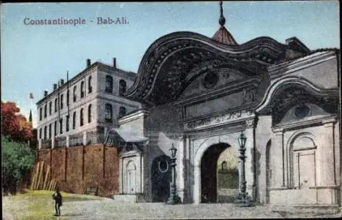Ak Konstantinopel Istanbul Türkei, Bab Ali