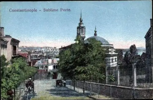 Ak Konstantinopel Istanbul Türkei, Hohe Pforte
