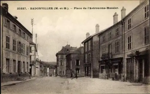 Ak Badonviller Badenweiler Meurthe et Moselle, Place de l’Astronome Messier