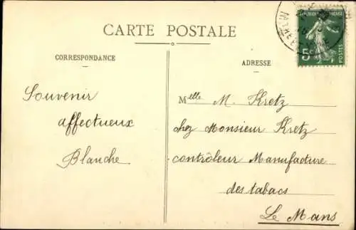 Ak Nancy Meurthe et Moselle, vue generale, prise depuis Saint-Epvre