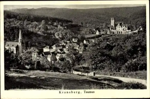 Ak Kransberg Usingen im Taunus Hessen, Panorama