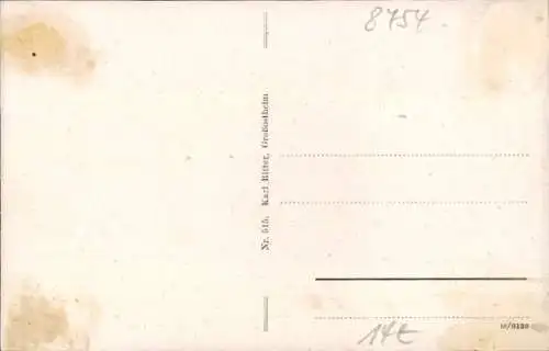 Ak Großostheim Unterfranken, Rathaus, Autos