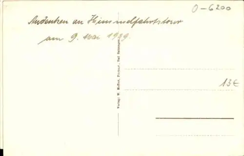 Ak Lauscha in Thüringen, Panorama