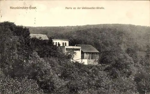 Ak Neunkirchen im Saarland, Wellesweilerstraße