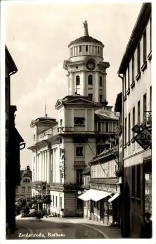 Ak Zeulenroda in Thüringen, Rathaus